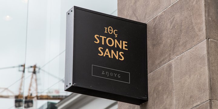 Stone Sans ITC OS Bold Font preview