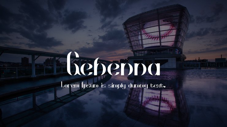 Gehenna Font preview