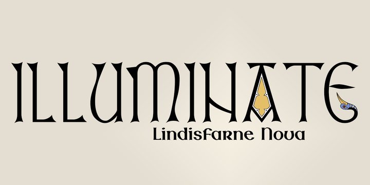 Lindisfarne Font preview