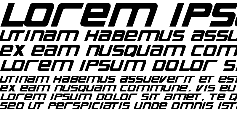 Bauer Font preview