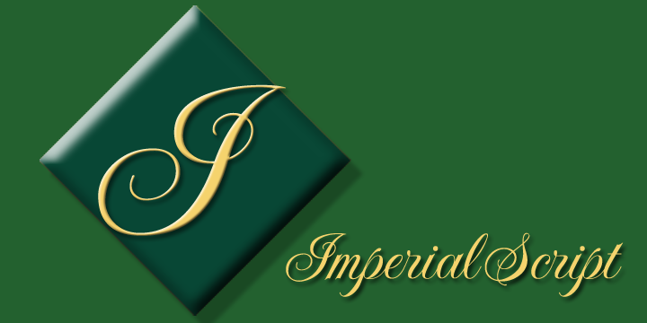 Imperial Script Font preview