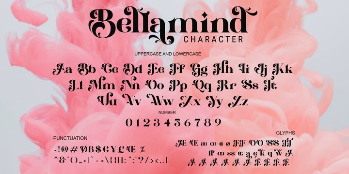 Bellamind Regular Font preview