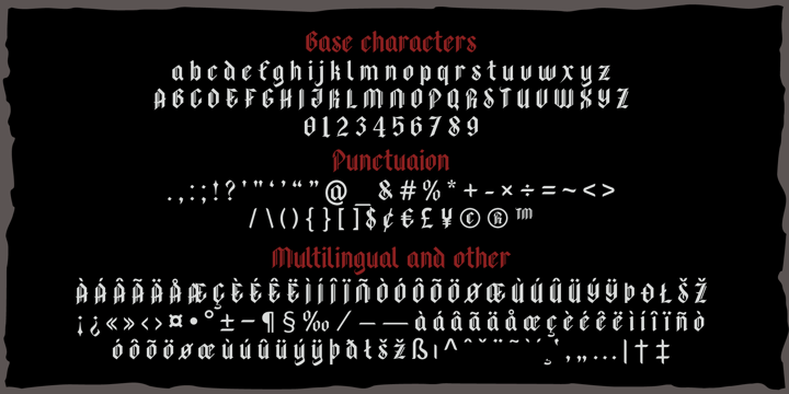 Black Beer Textured Font preview