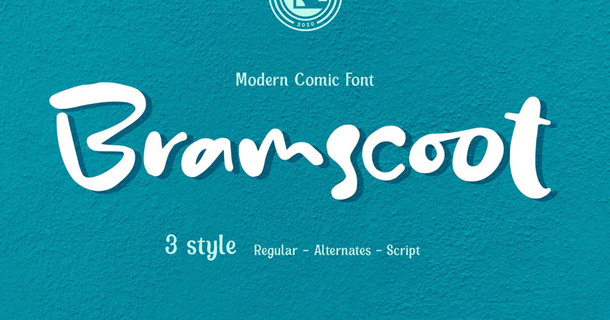 Bramscoot Font preview