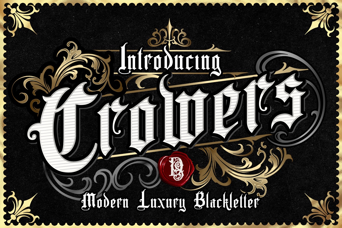 Crowers Font preview