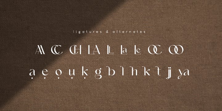 Le Amatcky Italic Font preview