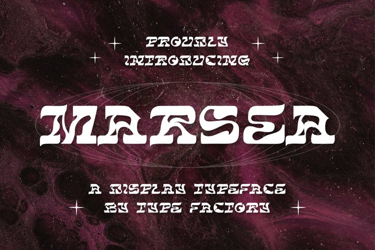 Marsea Font preview