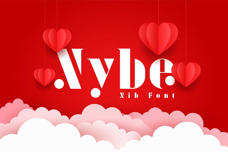 Nybe Nib Font preview