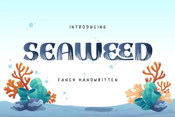 Seaweed Font preview