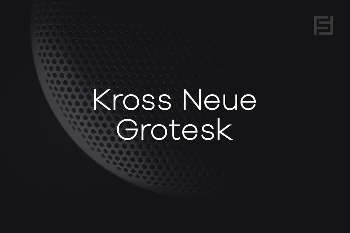 Kross Neue Grotesk Thin Italic Font preview