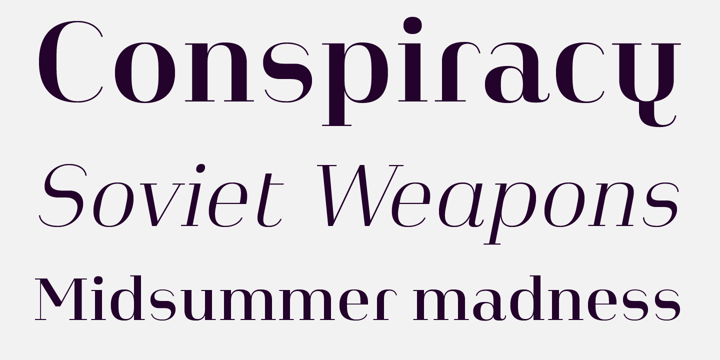 Heimat Didone 10 Extra Light Italic Font preview