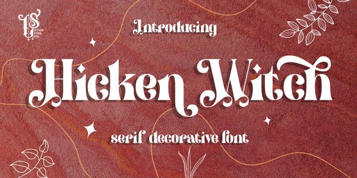Hickenwitch Font preview
