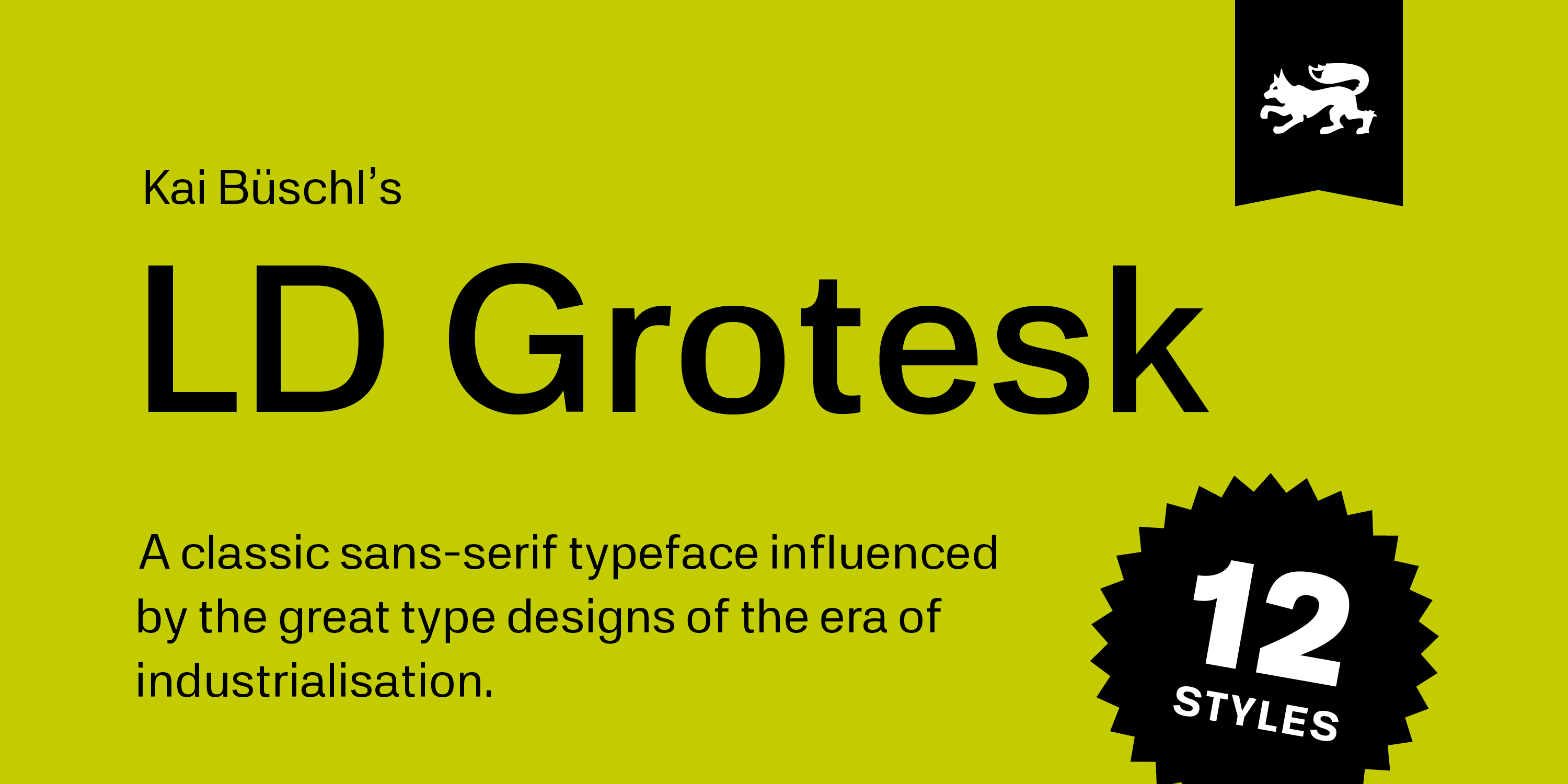 LD Grotesk Heavy Font preview
