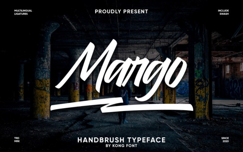 Margo Condensed Medium Font preview