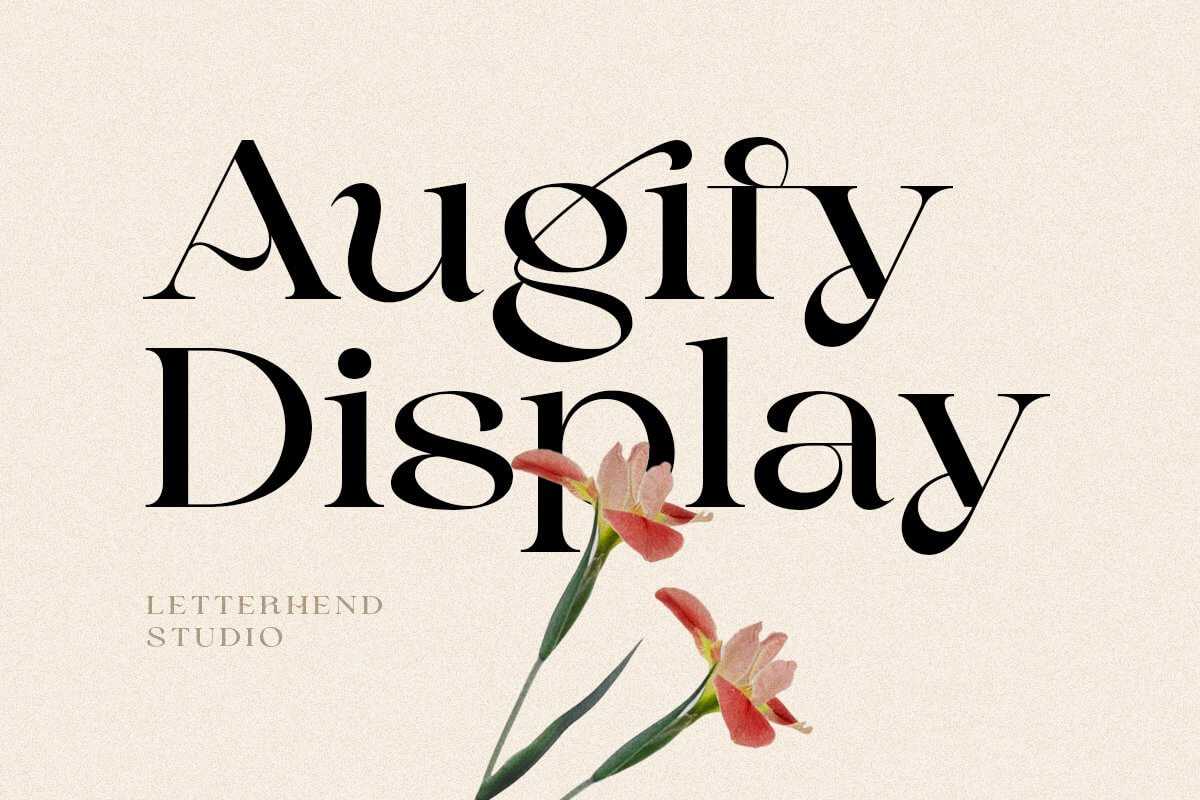 Augify Font preview