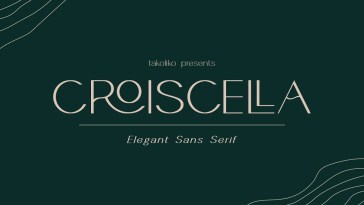 Croiscella Font preview