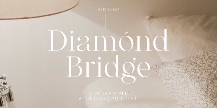 Diamond Bridge Font preview