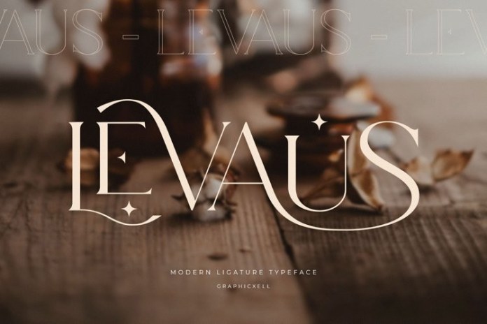 Levaus Regular Font preview