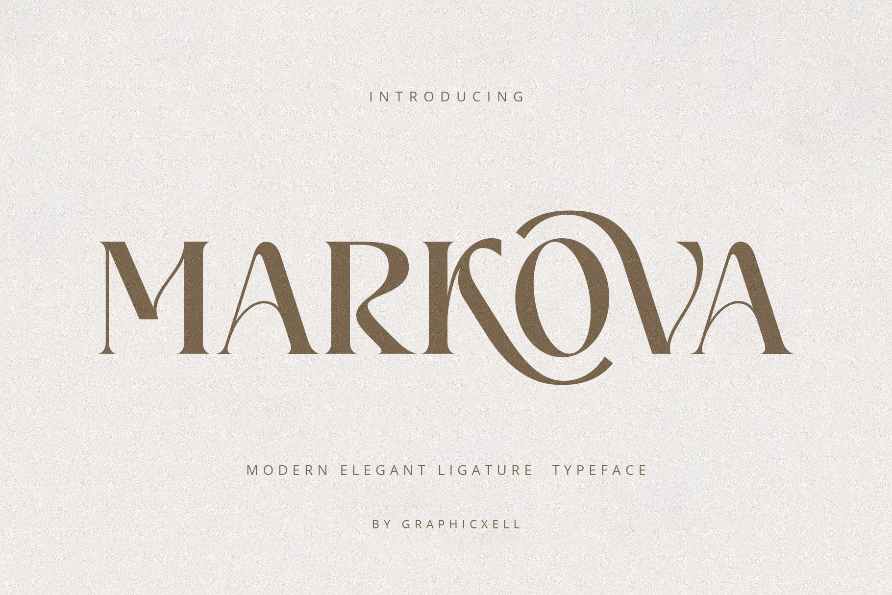 Markova Font preview