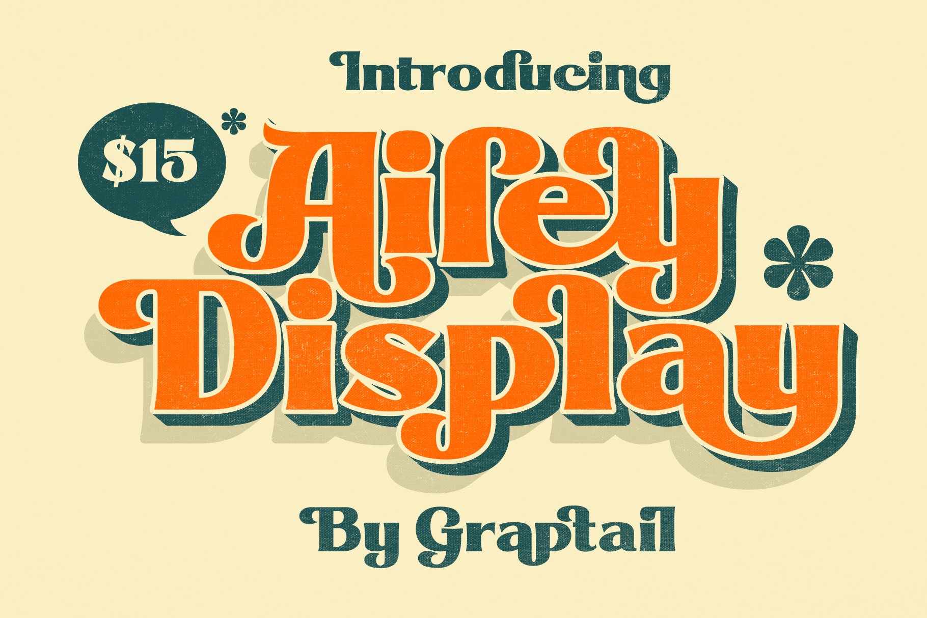 Ailey Display Regular Font preview