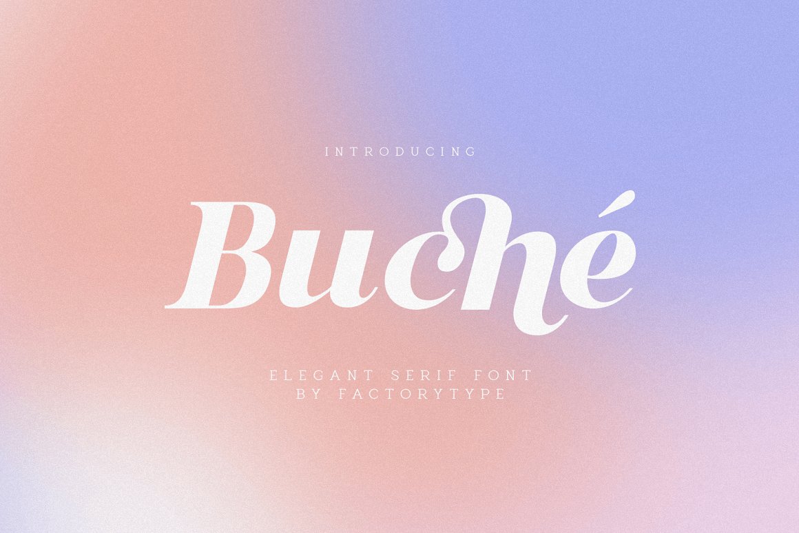 Buche Italic Font preview