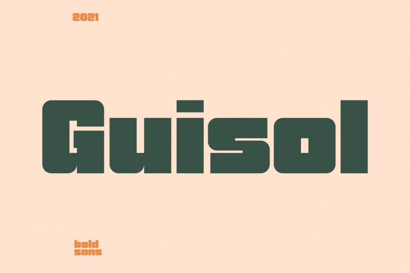Guisol Regular Font preview