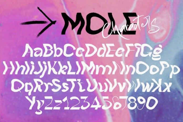 Mole Regular Font preview