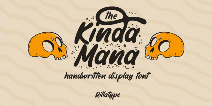 The Kindamana Font preview