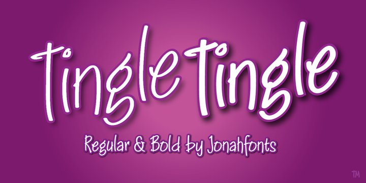 Thingle Font preview
