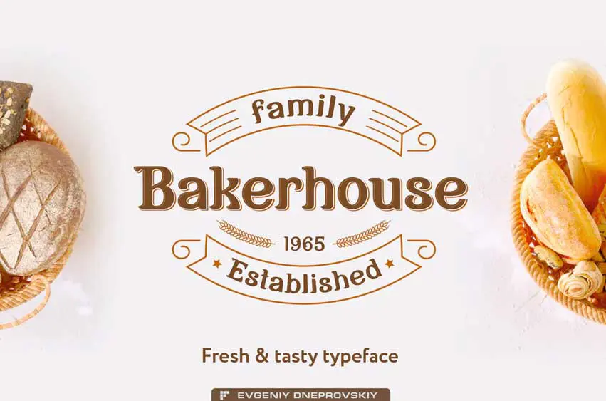 Bakerhouse Font preview