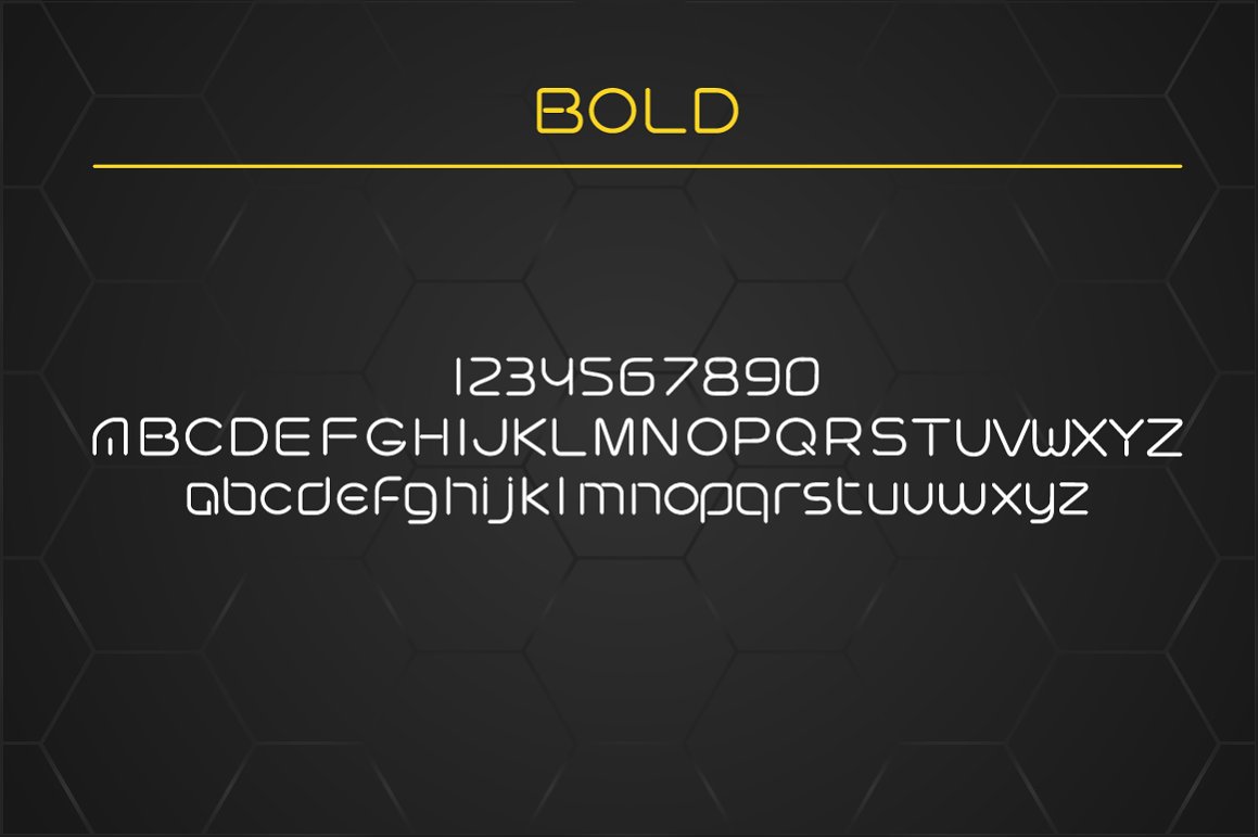 Futurisric Bold Font preview