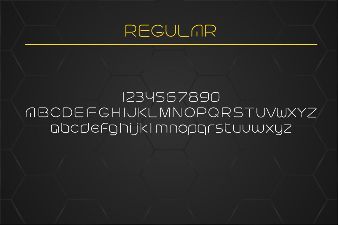 Futurisric Regular Font preview