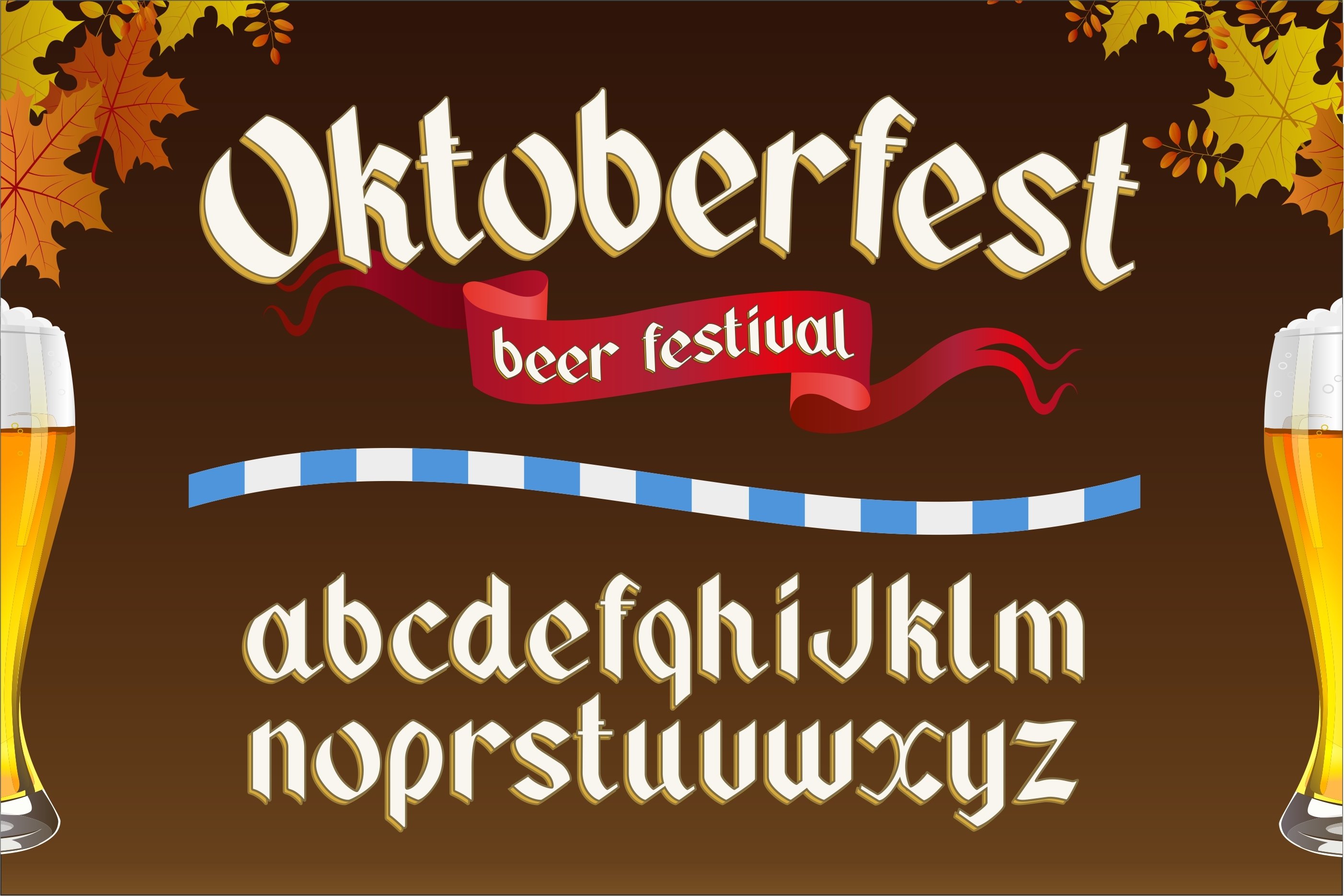 Oktoberfest Font preview