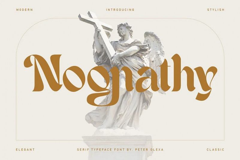 Nognathy Regular Font preview