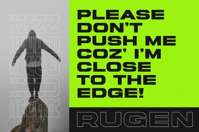 Rugen Expanded Font preview