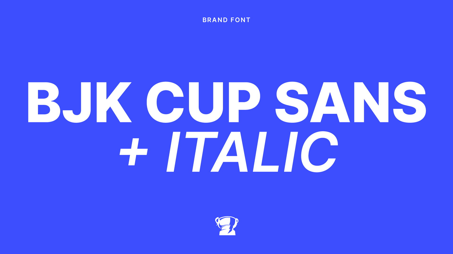 BJK Cup Sans (Billie Jean King Cup) Font preview