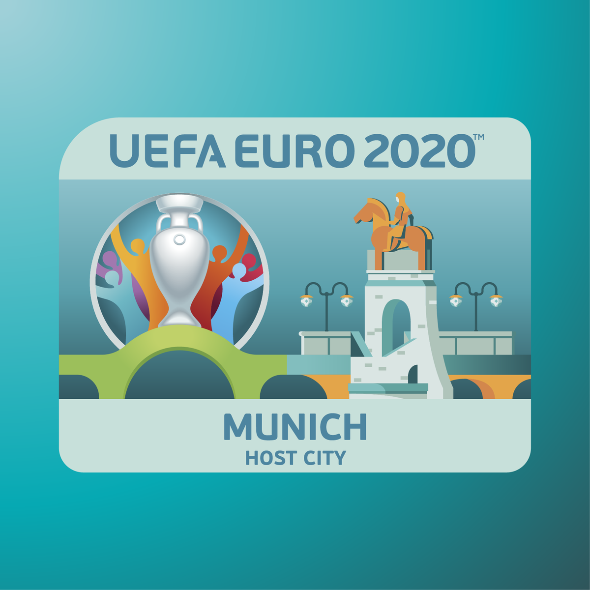 Euro 2020 Hostcities Regular Font preview
