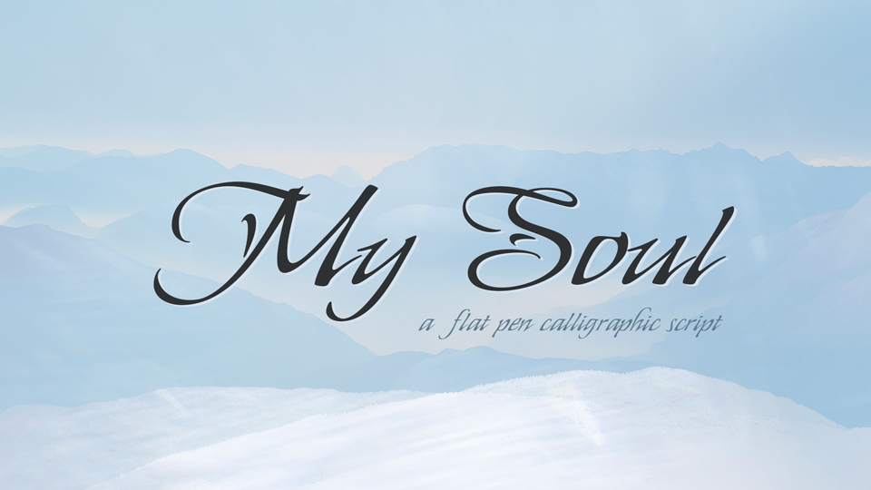 My Soul Font preview