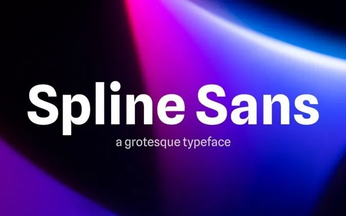 Spline Sans Mono Regular Font preview