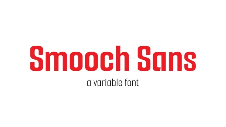 Smooch Sans Font preview