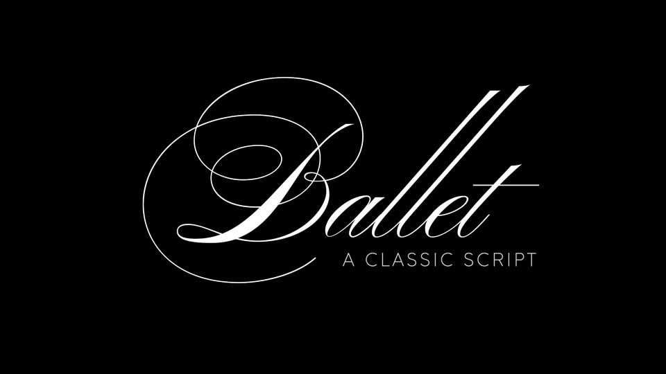 Ballet Font preview