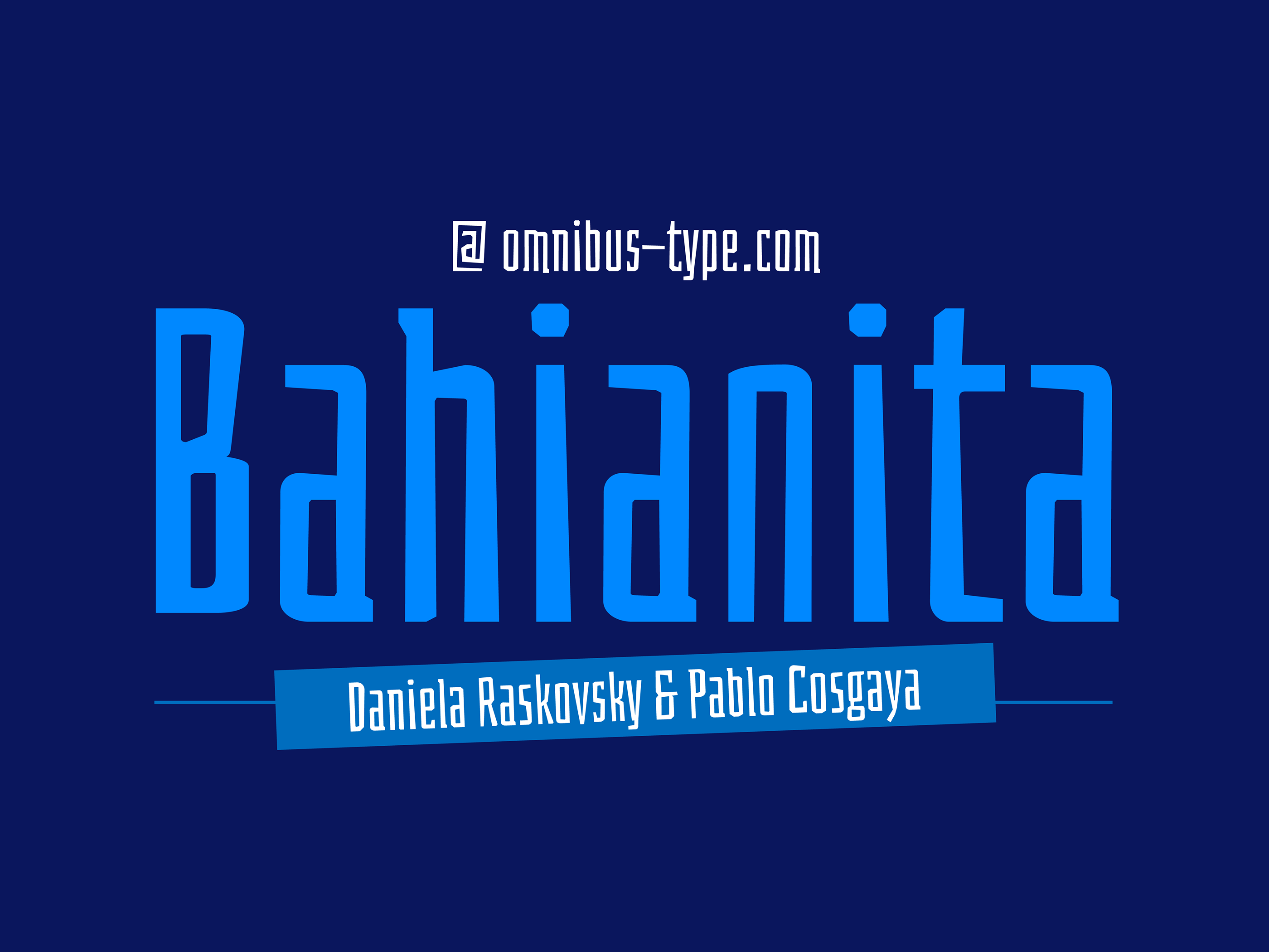 Bahianita Font preview
