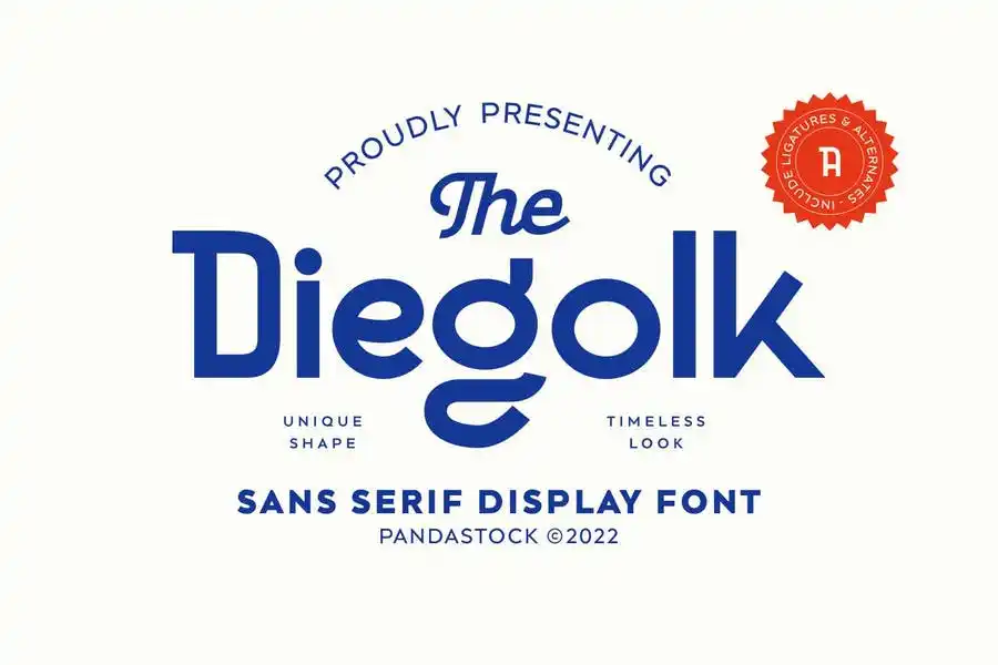 Diegolk Regular Font preview