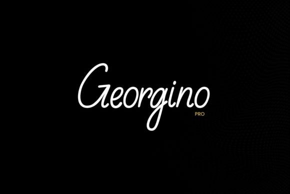 Georgino Regular Font preview