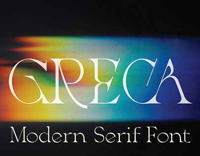 Greca Regular Font preview