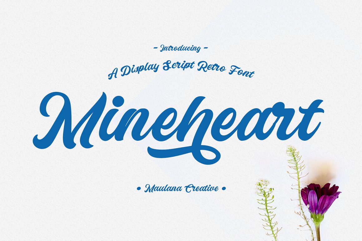 Mineheart Font preview