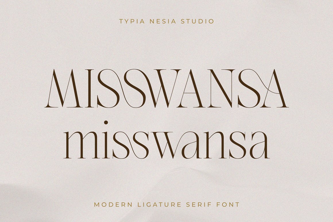 Misswansa Regular Font preview