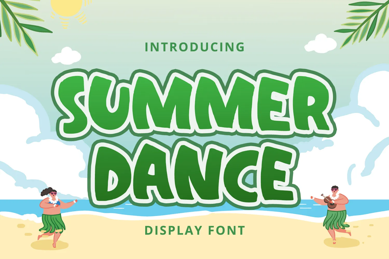Summer Dance Regular Font preview