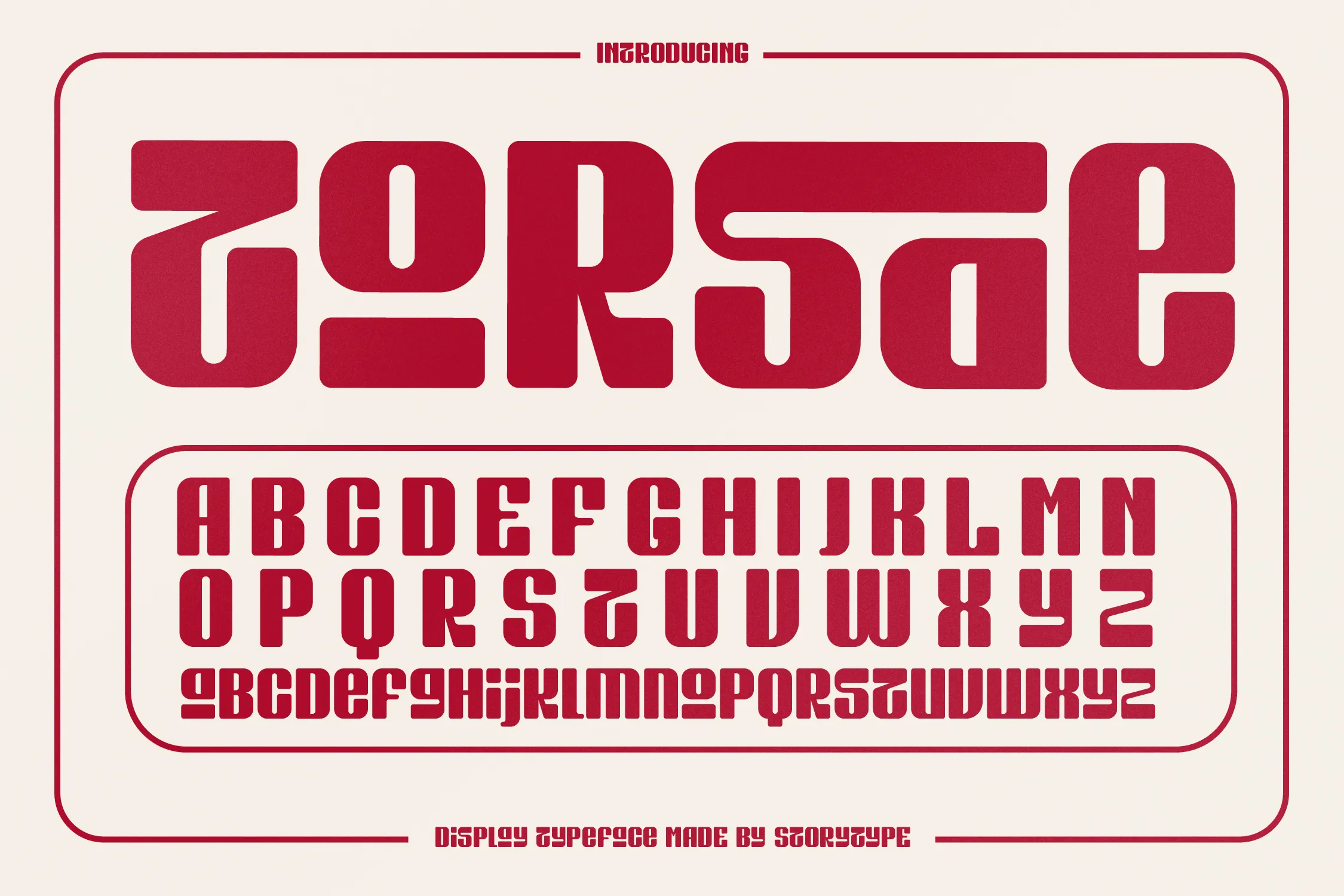 Torsae Italic Font preview