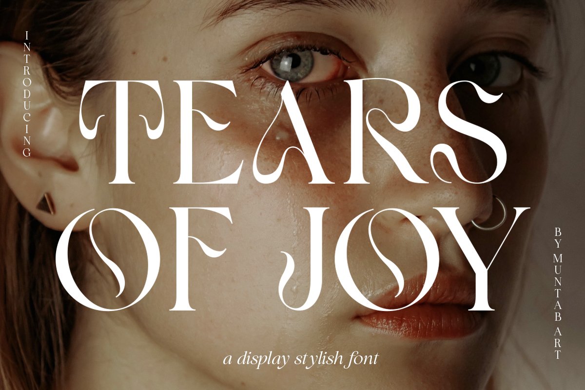 Tears Of Joy Font preview